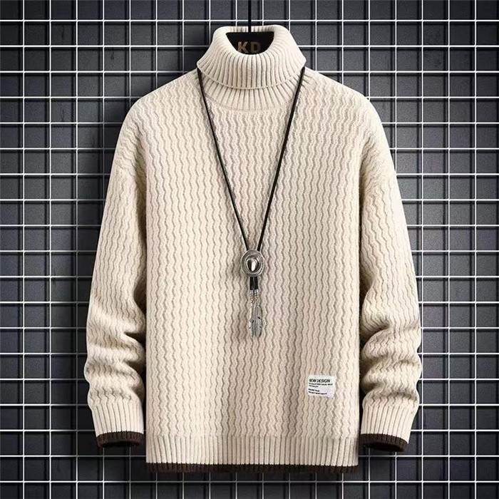 セーター 冬服 メンズ ニット２タイプ選択 シンプル ニットセーター カジュアル 無地 暖かい 防寒 おしゃれ プルオーバー トップス 厚手 |  | 06