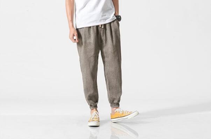 麻 パンツ メンズ サルエルパンツ リネンパンツ 接触冷感 メンズ ズボン メンズ 夏 9分丈 綿麻 大きいサイズ ジョガーパンツ |  | 13