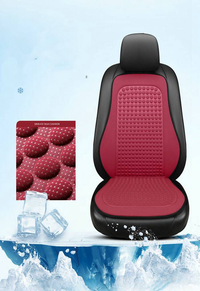 車 シートカバー 夏用 ひんやり 冷感 涼しい メッシュ シートクッション カーシートカバー 通気性 座布団 背もたれカバー |  | 03