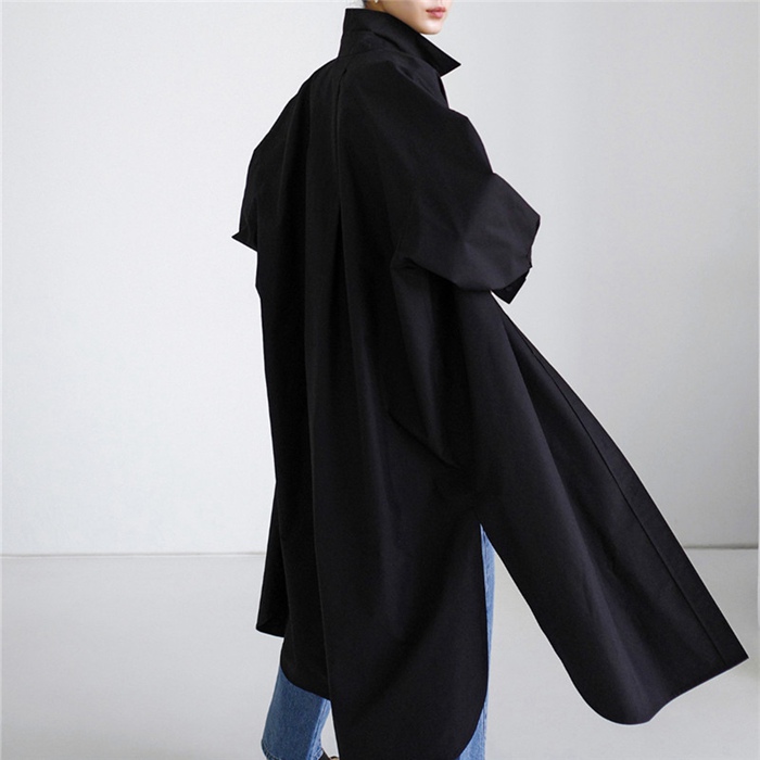 シャツ ワンピース レディース ロングシャツ シャツワンピ ロングワンピ サイドスリット シャツワンピース |  | 13