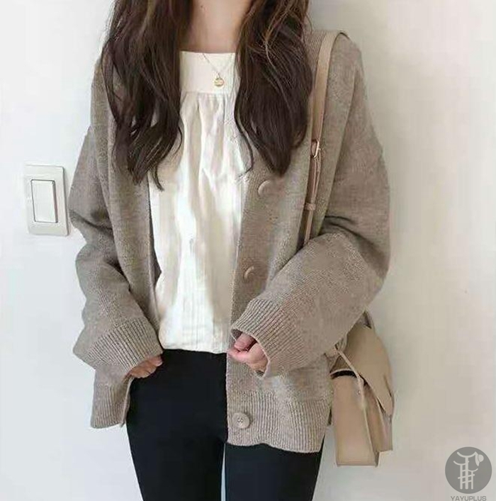 カーディガン ニットカーディガン 長袖 トップス 長袖トップス レディース おしゃれ 可愛い 秋冬 秋服 冬服 通勤 通学 大人 |  | 03