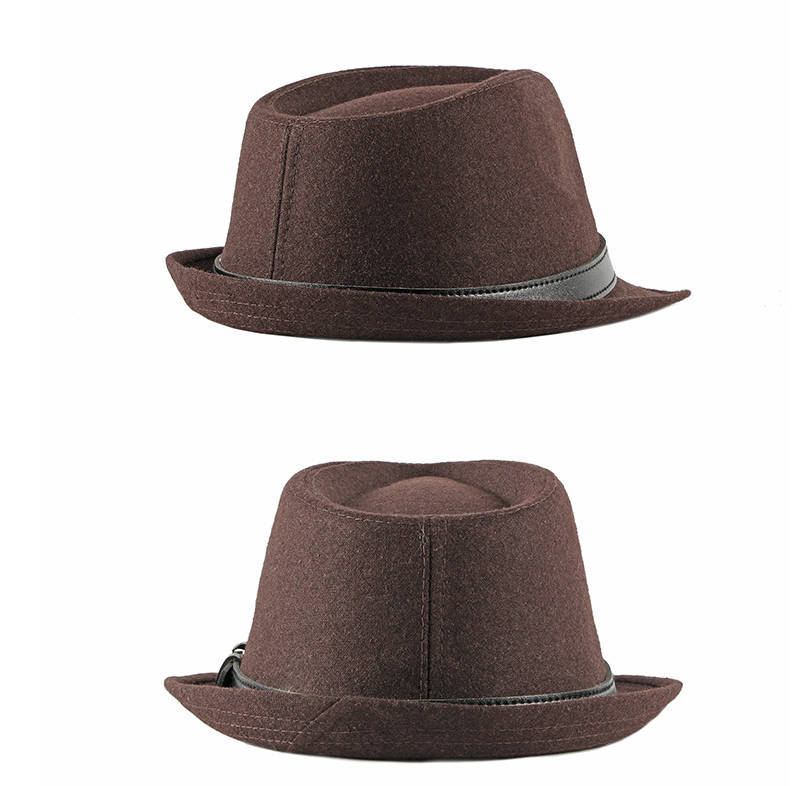 中折れ帽子 ハット メンズ レディース 防寒対策 フェドラハット 暖かい メルトン素材 男女兼用 無地 防風 帽子 厚手 冬用帽子 |  | 13