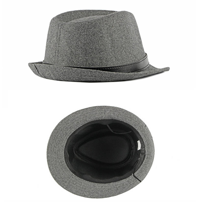 中折れ帽子 ハット メンズ レディース 防寒対策 フェドラハット 暖かい メルトン素材 男女兼用 無地 防風 帽子 厚手 冬用帽子 |  | 08