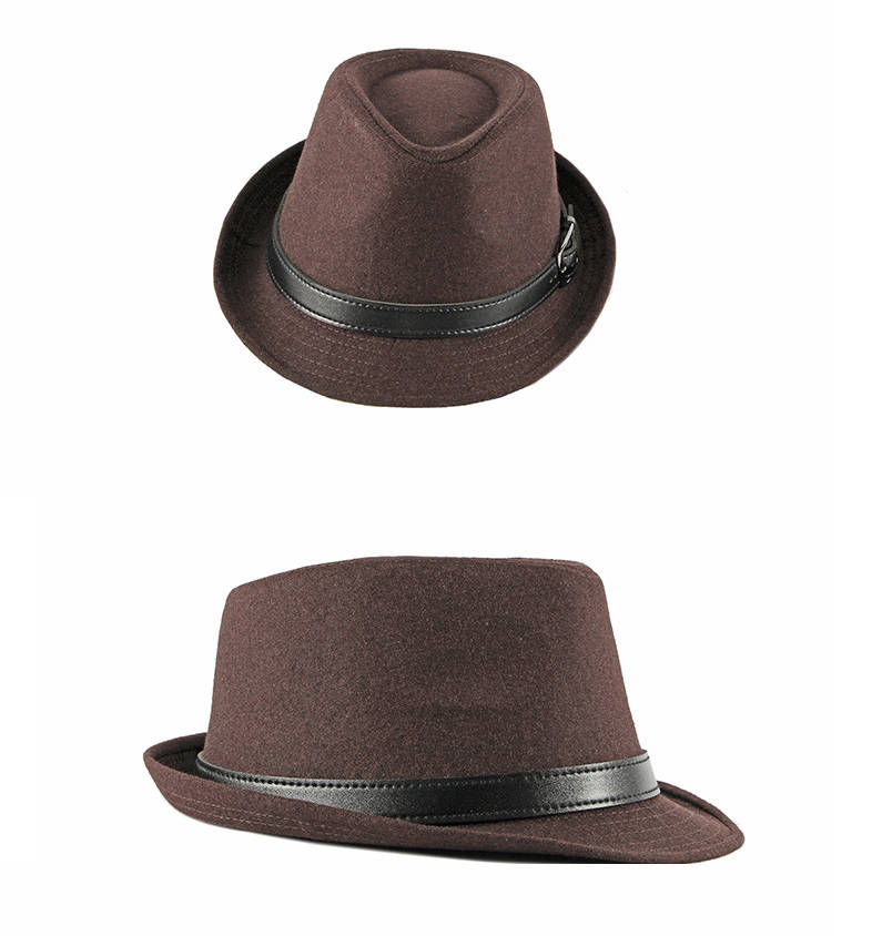 中折れ帽子 ハット メンズ レディース 防寒対策 フェドラハット 暖かい メルトン素材 男女兼用 無地 防風 帽子 厚手 冬用帽子 |  | 12