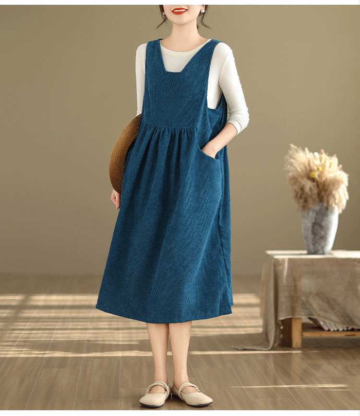 ジャンパースカート レディース コーデュロイ サロペット ワンピース サロペットスカート オールインワン |  | 13