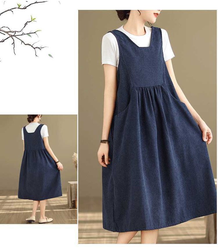 ジャンパースカート レディース コーデュロイ サロペット ワンピース サロペットスカート オールインワン |  | 15