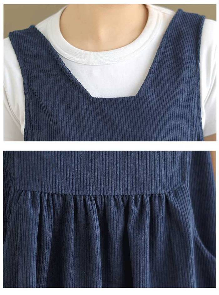 ジャンパースカート レディース コーデュロイ サロペット ワンピース サロペットスカート オールインワン |  | 17