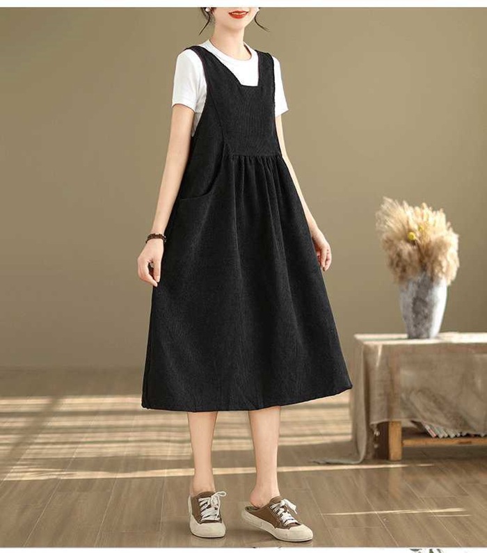 ジャンパースカート レディース コーデュロイ サロペット ワンピース サロペットスカート オールインワン |  | 07