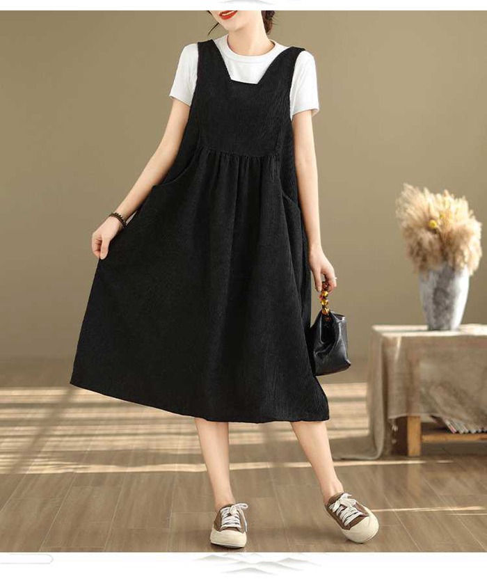 ジャンパースカート レディース コーデュロイ サロペット ワンピース サロペットスカート オールインワン |  | 09