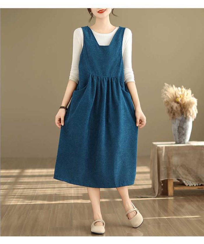 ジャンパースカート レディース コーデュロイ サロペット ワンピース サロペットスカート オールインワン |  | 10