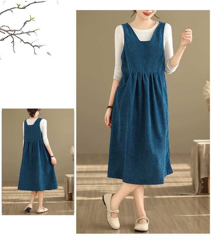 ジャンパースカート レディース コーデュロイ サロペット ワンピース サロペットスカート オールインワン |  | 11