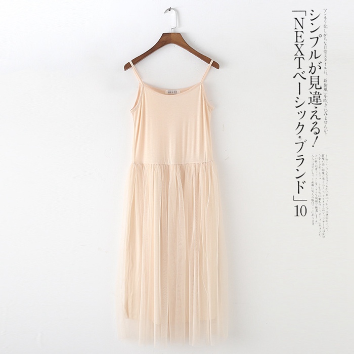 インナーワンピース ペチワンピース ペチコート ワンピース インナー キャミソールワンピ  夏 レディース 母の日 ギフト |  | 06