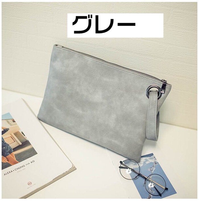 クラッチバック レディース セカンドバッグ トート  通勤バッグ PUレザー 多機能 バック ビジネス 大人 可愛い ファスナー付き |  | 05