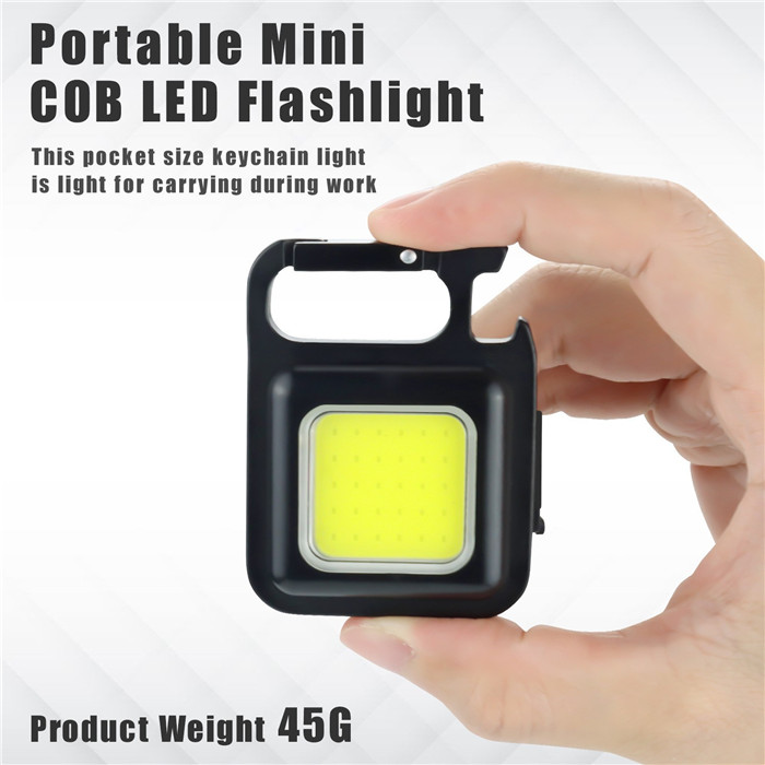 cobライト cob led ２点セット ライト 小型led 小型 充電式 軽量 軽い 投光器 防水 抜き usb充電 usb type-c 高輝度 懐中電灯 作業灯 キャンプ |  | 03