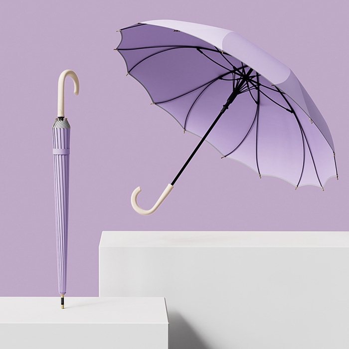 一枚張り 長傘 シームレス 16本骨 レディース おしゃれ ジャンプ式 風で裏返っても戻る 耐風 桜骨 グラスファイバー 雨傘 丈夫 風に強い さくら |  | 13