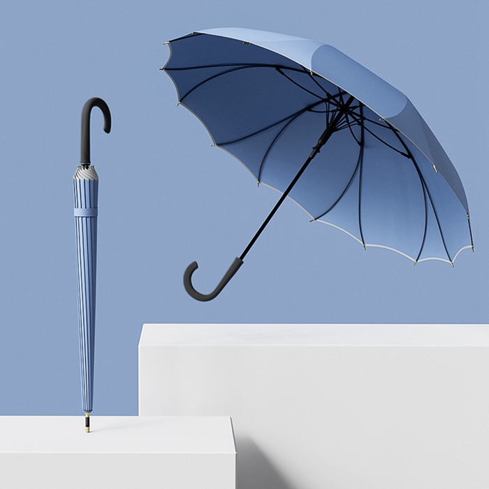 一枚張り 長傘 シームレス 16本骨 レディース おしゃれ ジャンプ式 風で裏返っても戻る 耐風 桜骨 グラスファイバー 雨傘 丈夫 風に強い さくら |  | 14