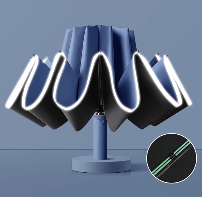 自動開閉 逆折りたたみ傘 日傘 UPF50+ 20本骨 二重骨組み 強風対応 紫外線対策 UVカット 晴雨兼用 軽量 レディース メンズ |  | 03