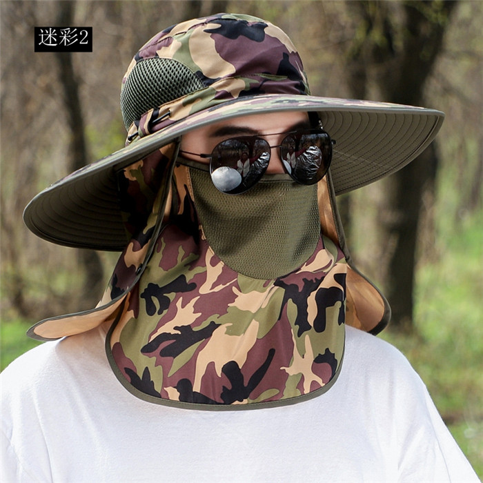 サファリハット メンズ 大きいザイズ 帽子 特大きいサイズ60-65cm ツバ広げ 360度全方位UVカット UPF50 つば広 UVカット帽子 紫外線対策 日除け 通気速乾 |  | 03