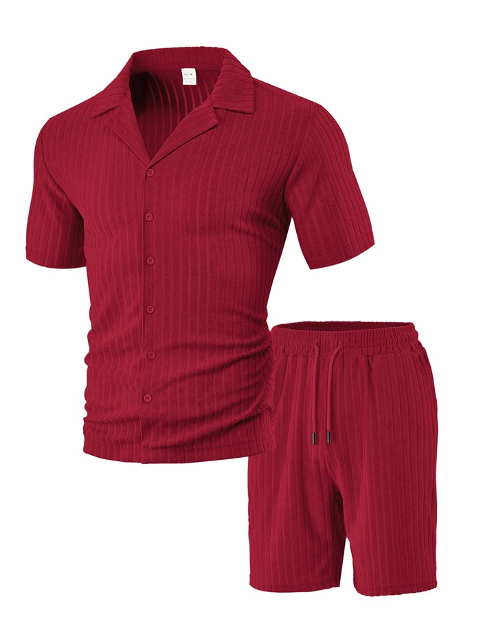 ジャージ 大きいサイズ 上下セット メンズ  アロハシャツ ハーフパンツ ゴルフウェア |  | 03