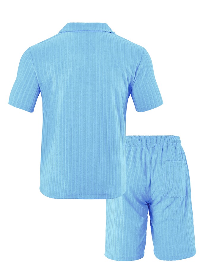 ジャージ 大きいサイズ 上下セット メンズ  アロハシャツ ハーフパンツ ゴルフウェア |  | 09