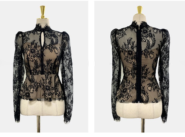 セットアップ タイト 韓国風 レース タイトスカート お嬢様 OL 上品 オフィス 披露宴 二次会 結婚式 入学 |  | 17