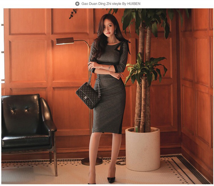 タイトワンピース フォーマル 入学式 入園式 卒業式 ママ 40代 結婚式ワンピース ひざ丈 7分袖 お嬢様 セ |  | 09