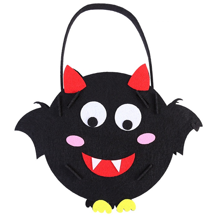 ハロウィン バッグ DIY 不織布 グッズ 手提げ袋 ミニバッグ トートバッグ 手芸キット お菓子袋 ギフトバッグ ギフト フェルト |  | 03