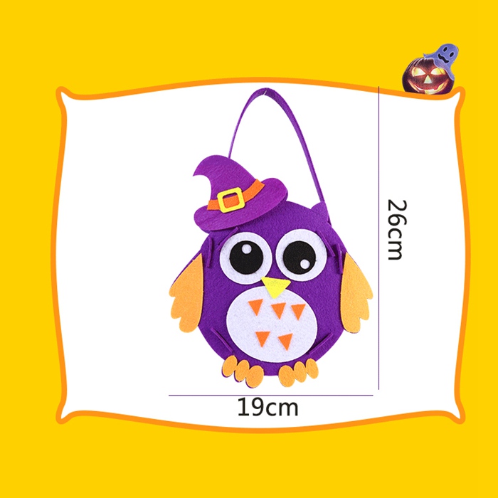 ハロウィン バッグ DIY 不織布 グッズ 手提げ袋 ミニバッグ トートバッグ 手芸キット お菓子袋 ギフトバッグ ギフト フェルト |  | 08