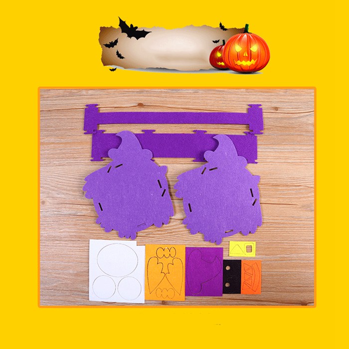 ハロウィン バッグ DIY 不織布 グッズ 手提げ袋 ミニバッグ トートバッグ 手芸キット お菓子袋 ギフトバッグ ギフト フェルト |  | 11