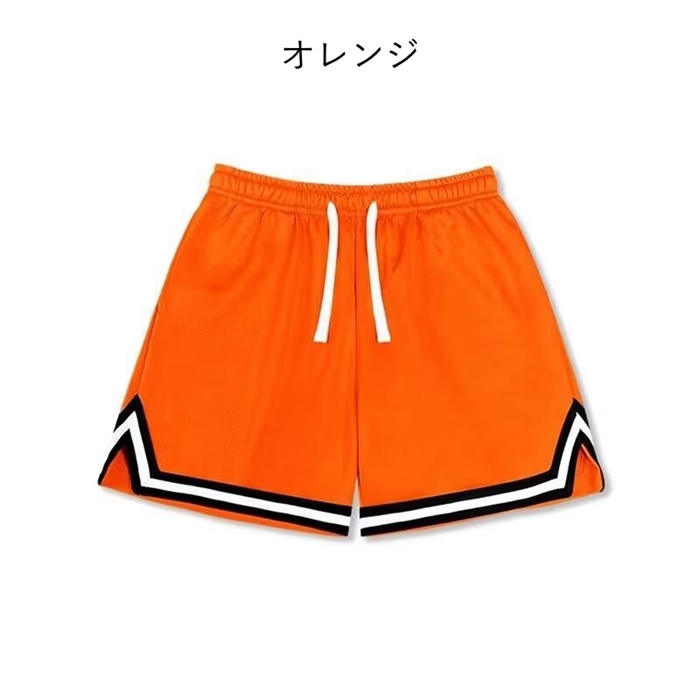 接触冷感 吸水速乾 ハーフパンツ ドライ メンズ バスパン バスケパンツ