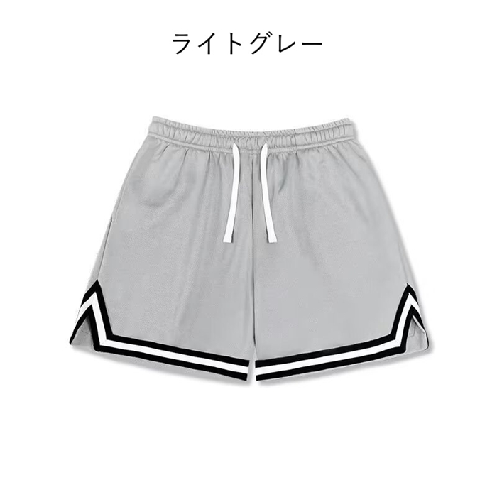 接触冷感 吸水速乾 ハーフパンツ ドライ メンズ バスパン バスケパンツ