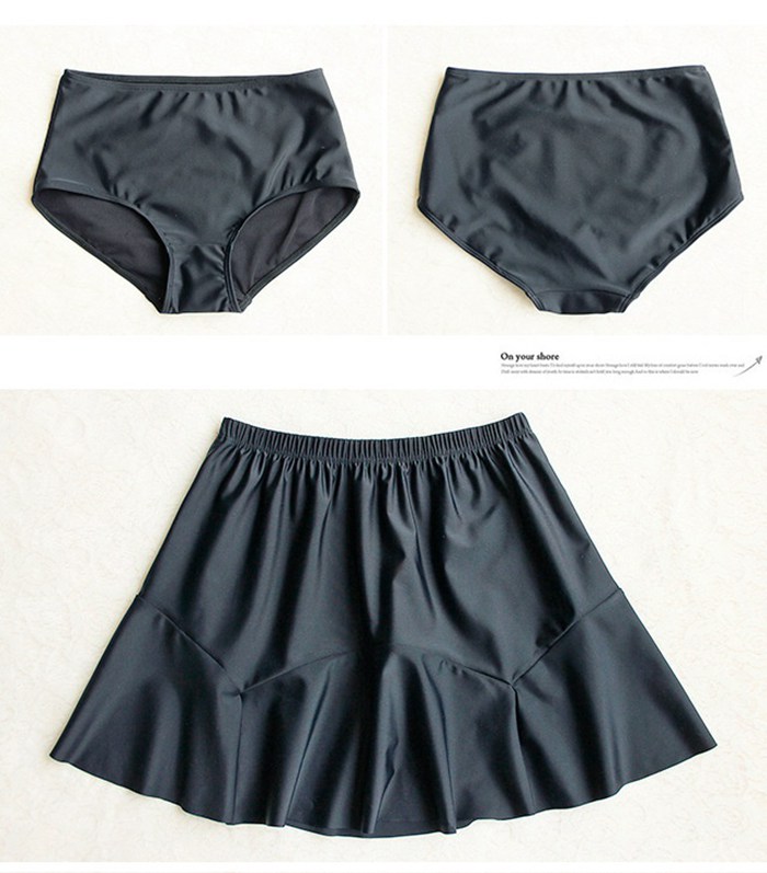 水着 レディース ビキニ オフショルダー 3点セット M/L/XL フレア水着 スカート 夏 セクシー 可愛い ビーチ リゾート 女の子 |  | 14