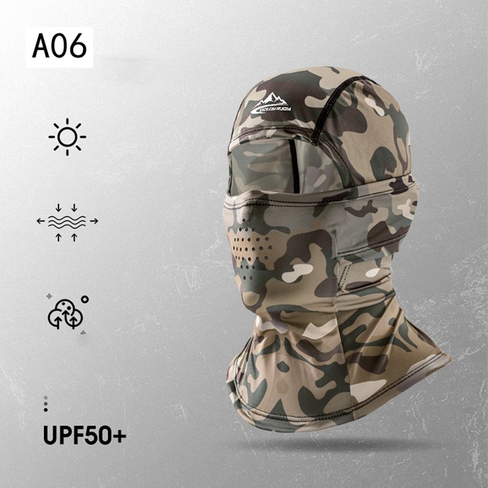 バラクラバ 夏用 冷感 フェイスカバー uvカット 日焼け防止 通気 息苦しくない |  | 06