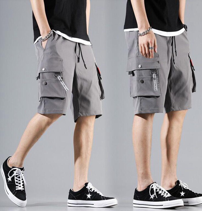 カーゴパンツ ショートパンツ 5分丈 通勤 通学 メンズ ハーフパンツ ビーチショーツ カーゴパンツ 5分丈 ひざ丈 半ズボン 夏物 |  | 07