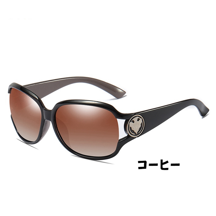 偏光サングラス オーバルサングラス 偏光 レディース メンズ レトロ UVカット 紫外線対策 UV400 日焼け防止 |  | 04
