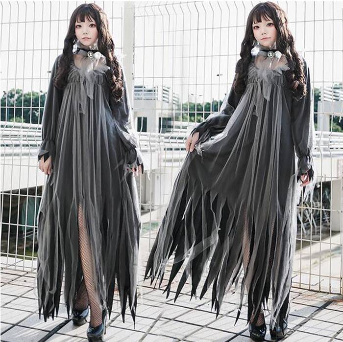 ハロウィン 衣装 ゾンビ 花嫁 レディース 幽霊の花嫁 魔女 コスプレ 仮装 吸血鬼 幽霊 魔女 悪魔 鬼 ハロウィン ヴァ | 