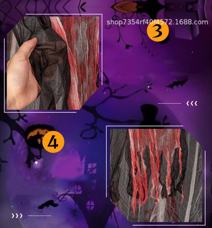 ハロウィン飾り 怖い幽霊 ハロウィン装飾 お化け屋敷 骸骨吊り下げ 雰囲気満点 ハロウィンパーティー飾り ハロウィン 道具 雰囲気作り |  | 06
