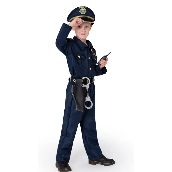 ポリス コスプレ 子供 男の子 女の子 警察官 キッズ 子ども ハロウィン クリスマス プレゼント 衣装 コスチューム キッズ 保育園 |  | 05