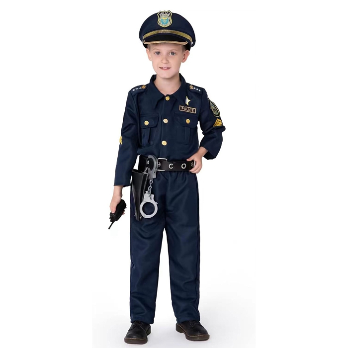 ポリス コスプレ 子供 男の子 女の子 警察官 キッズ 子ども ハロウィン クリスマス プレゼント 衣装 コスチューム キッズ 保育園 |  | 06