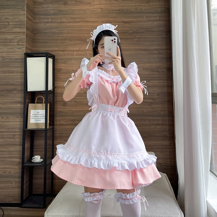 メイド服 ショート丈 メイドコスプレ セクシーコスチューム ハロウィン メイド喫茶 コスプレ 上下セット 可愛い |  | 06