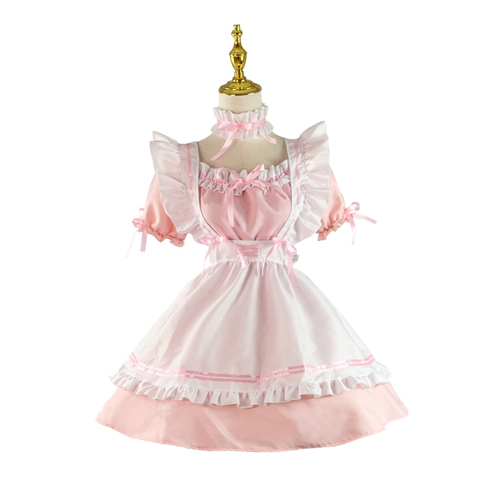 メイド服 ショート丈 メイドコスプレ セクシーコスチューム ハロウィン メイド喫茶 コスプレ 上下セット 可愛い |  | 02