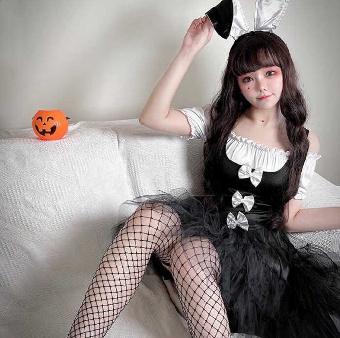 ハロウィン コスプレ バニーガール バニー 仮装 可愛い 大人 女性 衣装 ハロウィンコスプレ レディース セクシー ミニスカ |  | 02