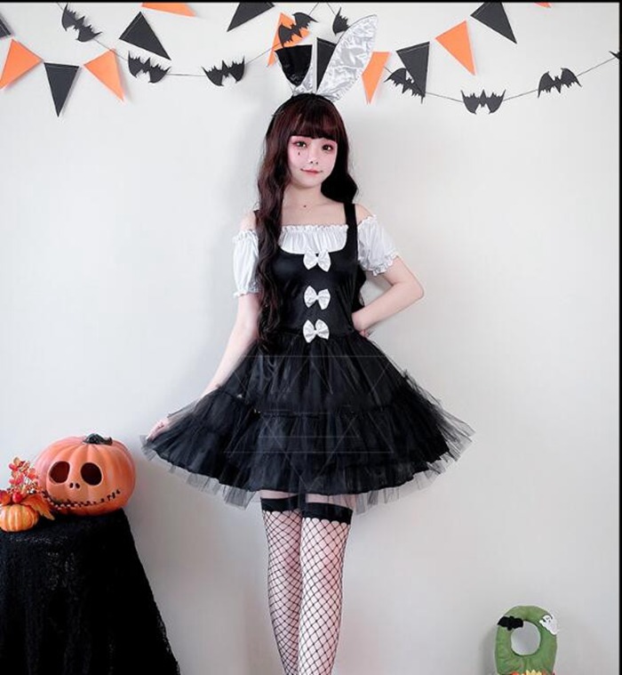ハロウィン コスプレ バニーガール バニー 仮装 可愛い 大人 女性 衣装 ハロウィンコスプレ レディース セクシー ミニスカ |  | 01