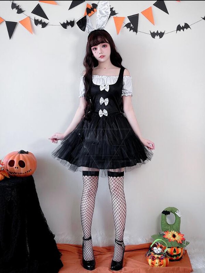 ハロウィン コスプレ バニーガール バニー 仮装 可愛い 大人 女性 衣装 ハロウィンコスプレ レディース セクシー ミニスカ |  | 05
