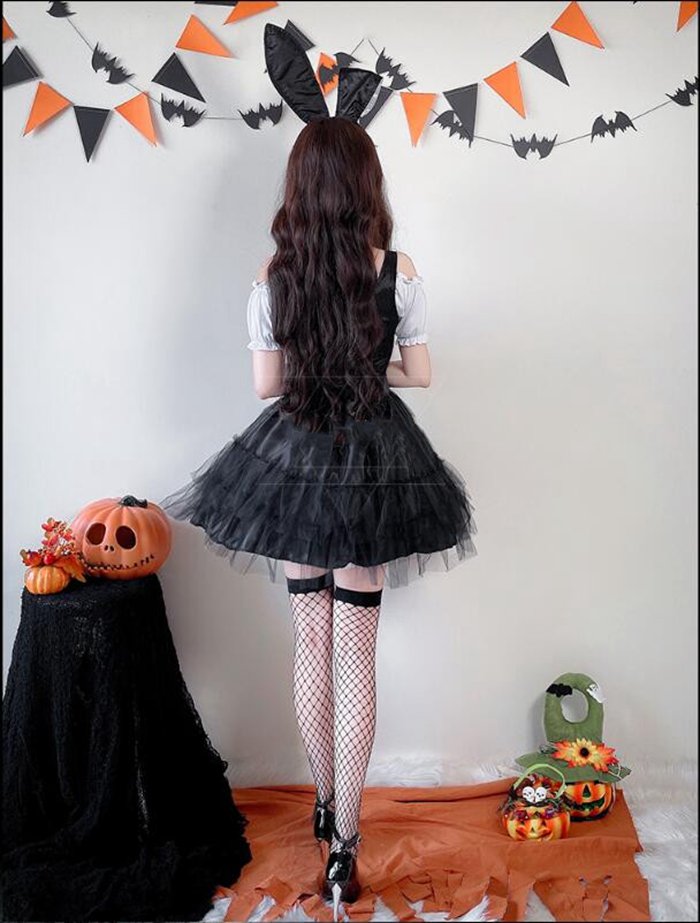 ハロウィン コスプレ バニーガール バニー 仮装 可愛い 大人 女性 衣装 ハロウィンコスプレ レディース セクシー ミニスカ |  | 06