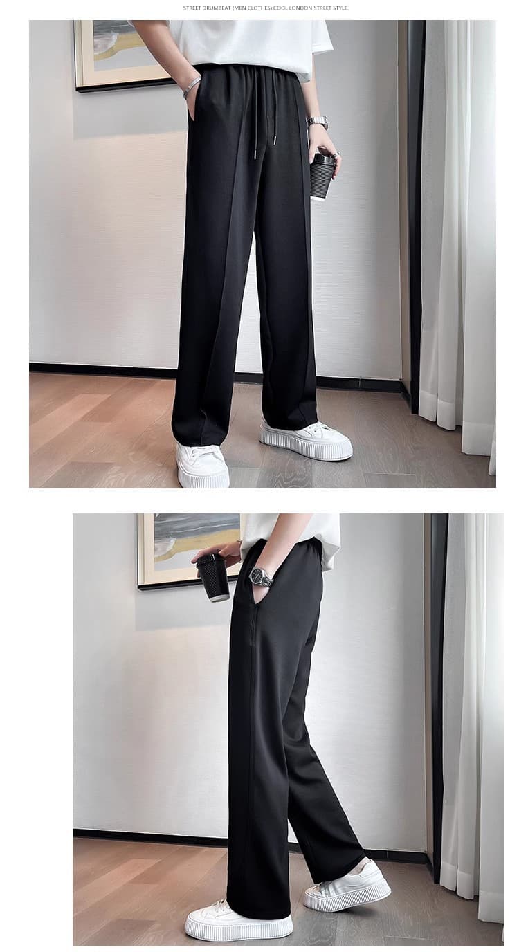 スウェットパンツ センタープレスメンズ ロングパンツ ロング丈 パンツ ストレートパンツ ズボン ウエストゴム 無地 ボトム |  | 12