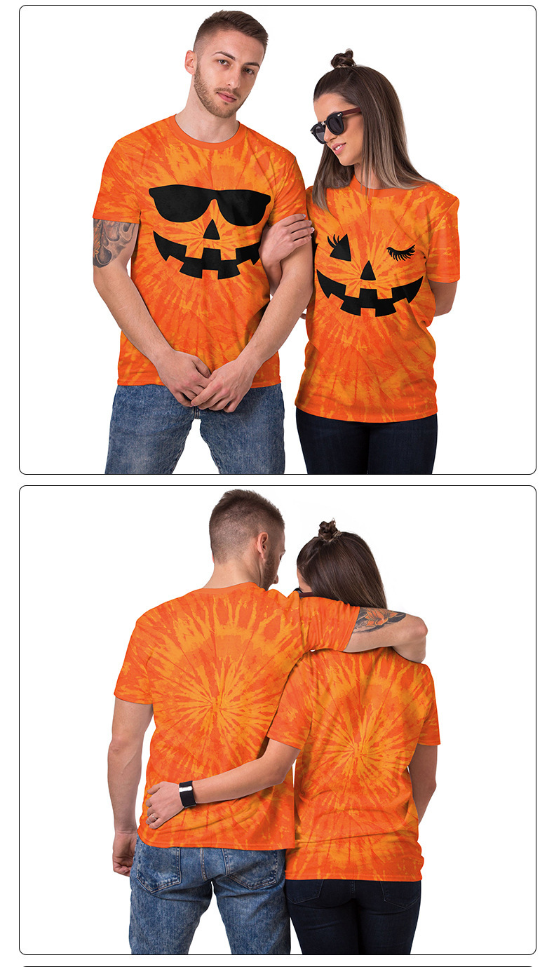 ハロウィン tシャツ 男女兼用 かぼちゃ カボチャ パンプキン 服 服装 大人 おとな コスチューム パーティー イベント 関連画像3