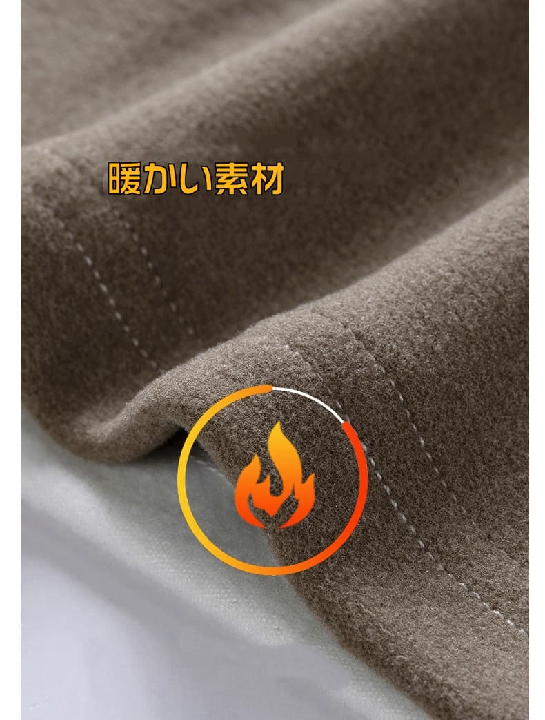 トレーナー メンズ 暖かい 防寒 長袖 秋 冬 トップス 立ち襟 スタンドカラー ハーフジップ 無地 プルオーバー 柔らかい 大人 |  | 07