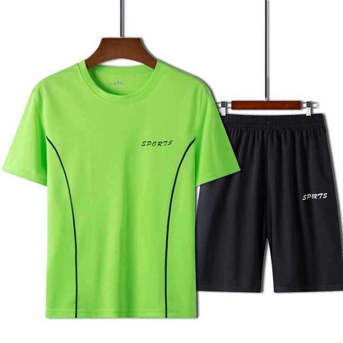 セットアップ 上下セット メンズ ジャージ  2点セット ジャージ 上下 ビッグＴシャツ ショートパンツ リラックスウェア 部屋着 ルームウェア  夏服 |  | 04
