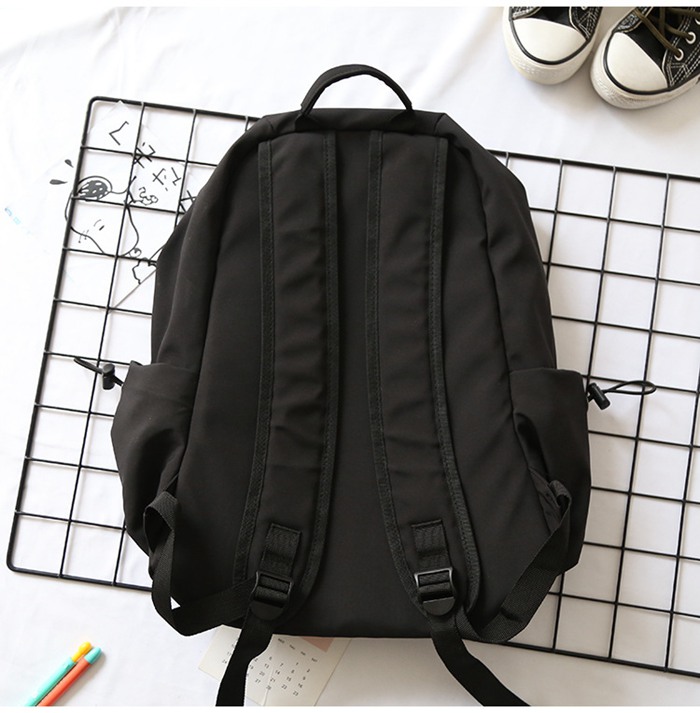 リュックバック レディース メンズ リュック バックパック 撥水 男女兼用 無地 可愛い 多収納 多機能 通学 大容量 |  | 12